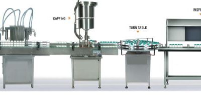 Automatic Liquid Filling Capping Labeling Machine